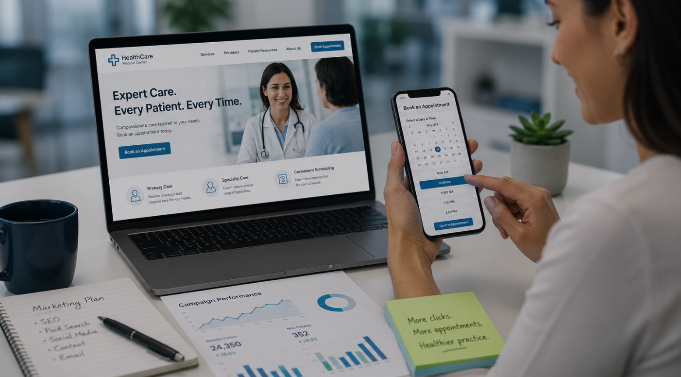 Turn Clicks Into Appointments.